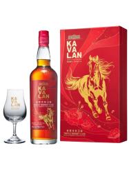 Obrazek dla: Whisky Kavalan Triple Sherry Cask Year of the Horse 2026 0,7L 40% + kieliszek