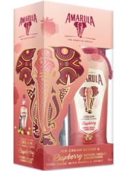 Obrazek dla: Zestaw likier Amarula Raspberry, Chocolate & African Baobab + gałkownica do lodów