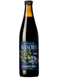 Obrazek dla: Piwo Wąsowo Czarny Pies Dry Stout 4% 0,5L