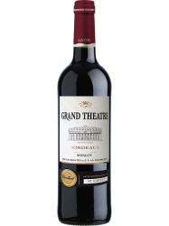 Obrazek dla: WINO BORDEAUX ROUGE GRAND THEATRE MERLOT 14% 0,75L CZ/W