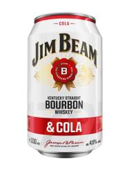 Obrazek dla: Gotowy drink bourbon Jim Beam i cola w puszce sklep internetowy