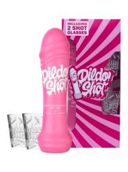Obrazek dla: Zabawny zestaw prezentowy DILDO SHOT Z DWOMA KIELISZKAMI,  wyjątkowy prezent, zabawny alkohol.