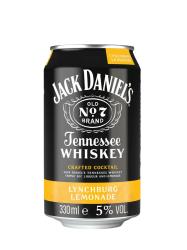 Obrazek dla: DRINK JACK DANIEL'S LYNCHBURG LEMONADE 5% PUSZ. 0,33L gotowy do wypicia cocktail z Tennessee Whiskey i cytryną 