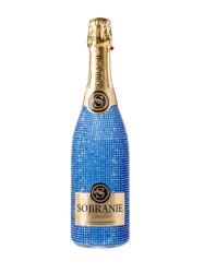 Obrazek dla: WINO MUSUJĄCE SOBRANIE VINODELOV BLUE EXTRA DRY 0,75L 12% B/PW mołdawskie półwytrawne wino musujące w ozdobnej butelce z niebieskimi kryształkami